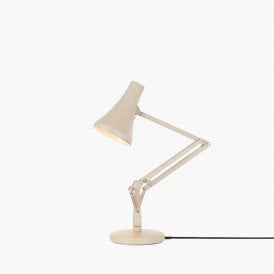 Anglepoise 90 Mini Mini Desk Lamp, Biscuit Beige