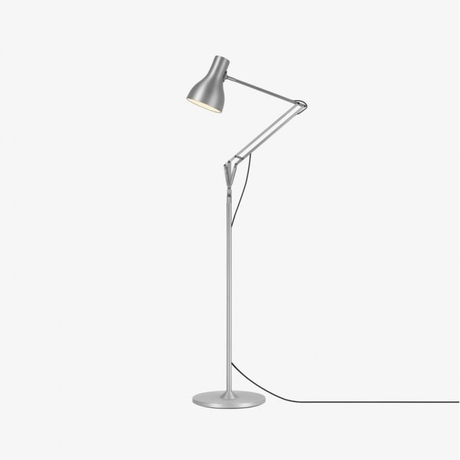  Type 75 Floor Lamp, Silver Lustre