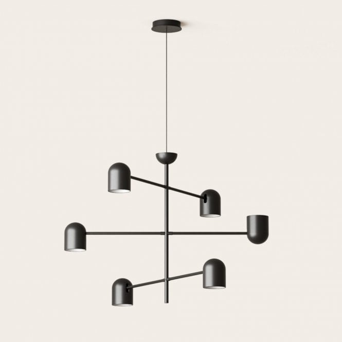  Pipe C1293 Pendant Light Black
