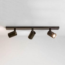 Astro Ascoli 1286130 Triple Bar Spotlight Ceiling Light Bronze