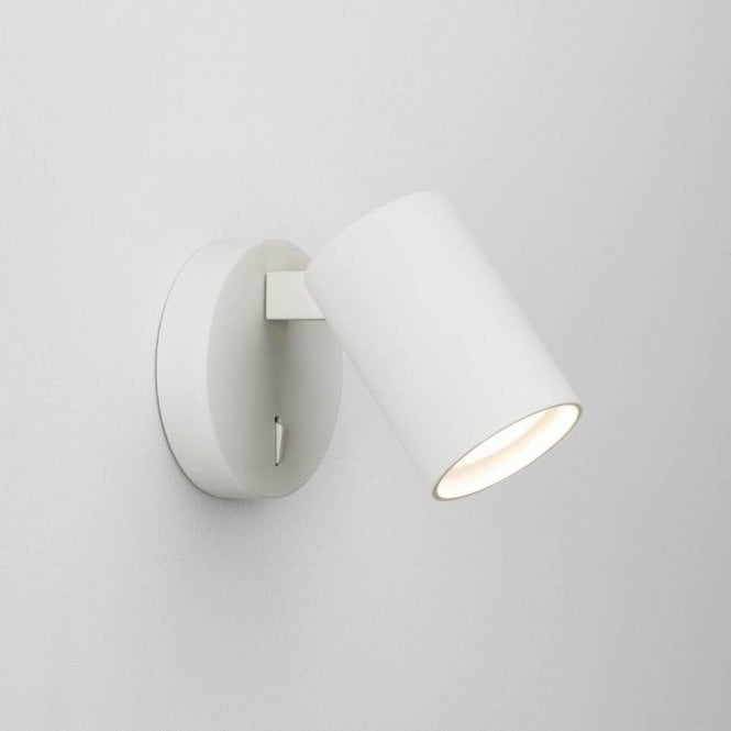 Astro Ascoli Single Switched Spotlight White