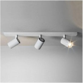 Astro Ascoli Triple Bar Spotlight, Textured White
