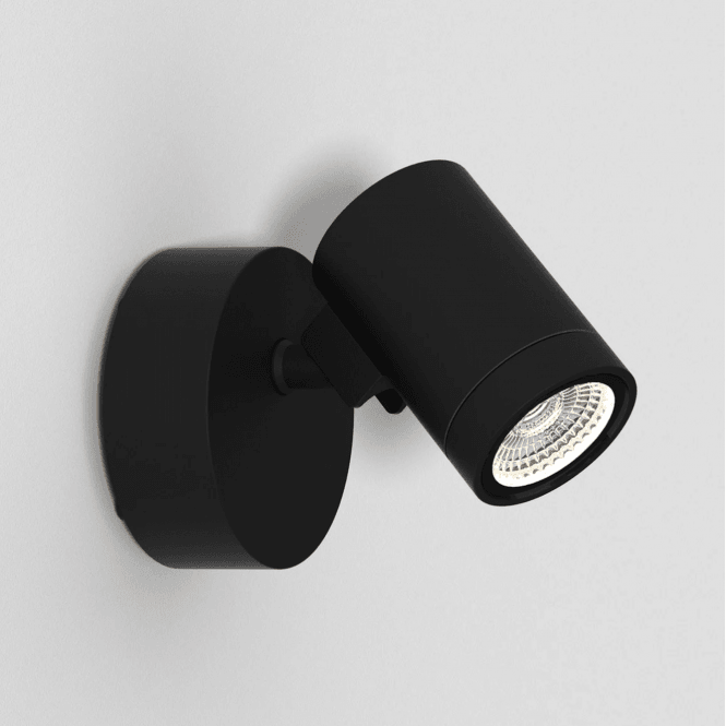 Astro Bayville Single Spotlight, Textured Black