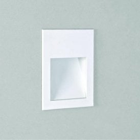 Astro Borgo 54 LED 2700K Recessed Wall Light Matt White