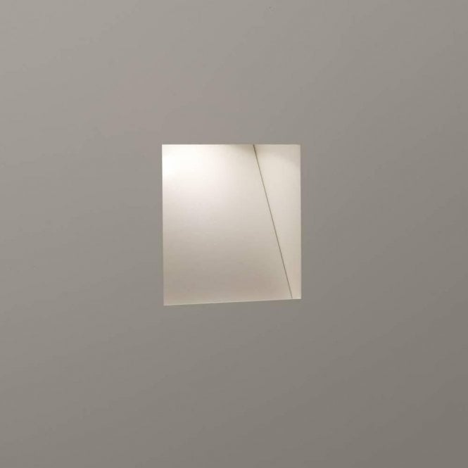 Astro Borgo Trimless 65 LED Recessed Wall Light Matt White