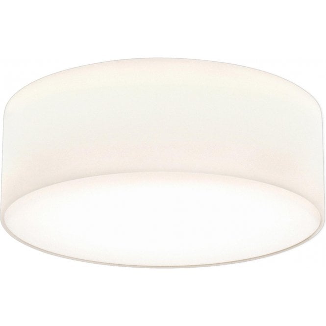 Astro Cambria 380 Flush Ceiling Light White Fabric