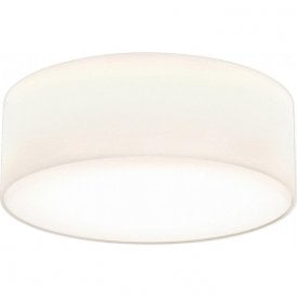 Astro Cambria 380 Flush Ceiling Light White Fabric