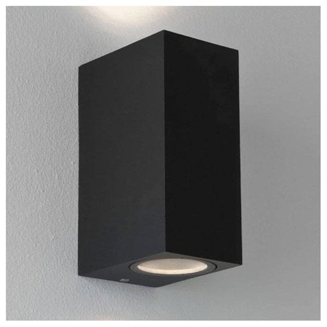 Astro Chios 150 Outdoor Surface Up And Down Wall Light Black