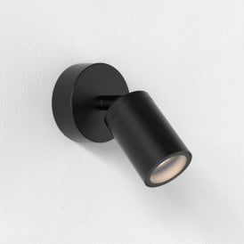 Astro Dartmouth Single Spotlight, Textured Black