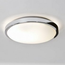 Astro Denia Flush Ceiling Light Polished Chrome