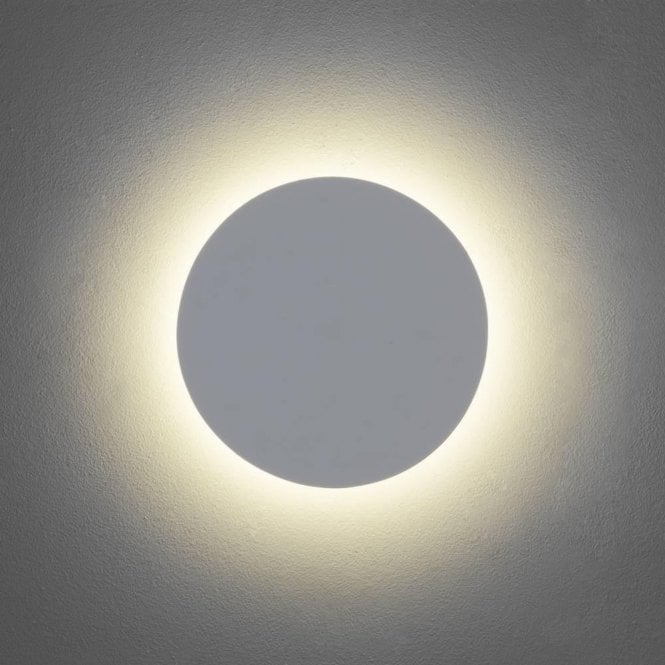 Astro Eclipse Round 350 LED Surface Wall Light Matt White