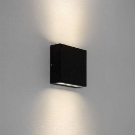 Astro Elis Twin LED Wall Light Black