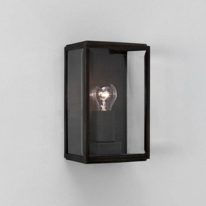 Astro Homefield Outdoor Surface Wall Light Textured Black