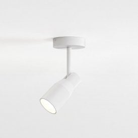 Astro Lighting Apollo Single Spotlight Textured White GU10 Adjustable
