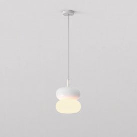 Astro Lighting Duo 210 Pendant Shade 210mm White Opal Glass E27