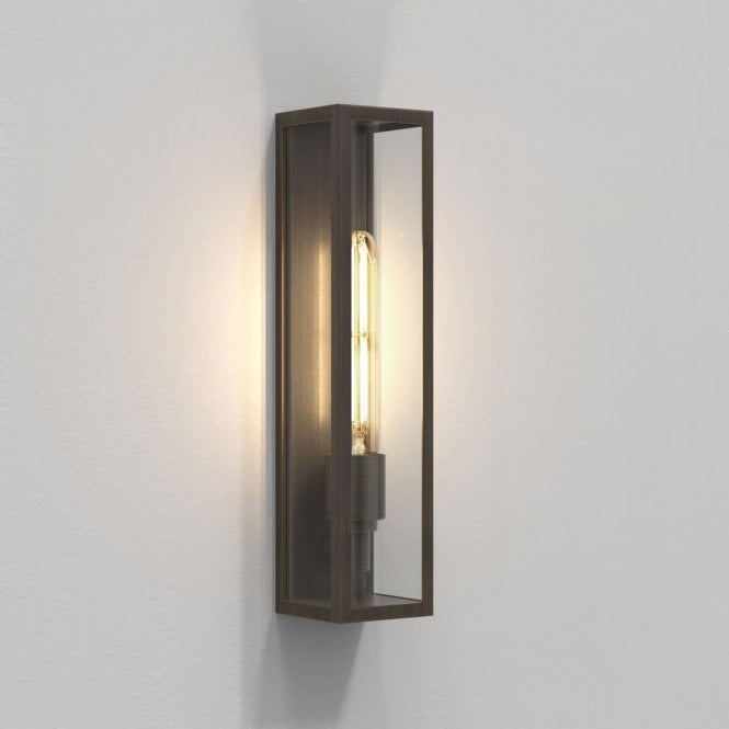  Harvard Wall Light Bronze E27 IP44 Outdoor
