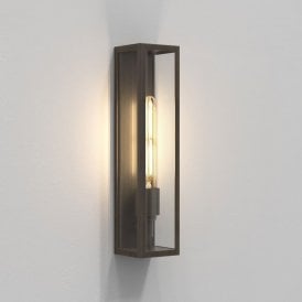 Astro Lighting Harvard Wall Light Bronze E27 IP44 Outdoor