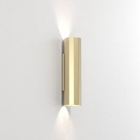Astro Lighting Hashira 300 Wall Light Matt Gold GU10 Up Down