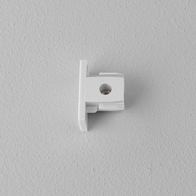  Track End Cap White for Single Phase Track System
