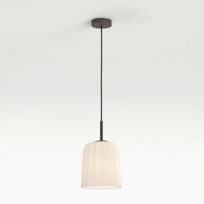  Veo 230 Pendant Light Bronze Glass E27