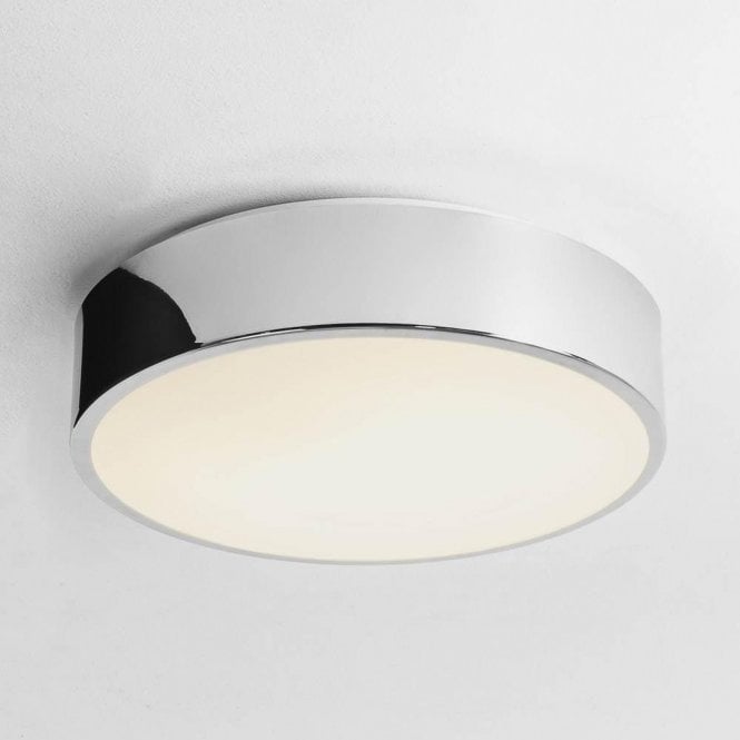 Astro Mallon LED Flush Ceiling Light Polished Chrome