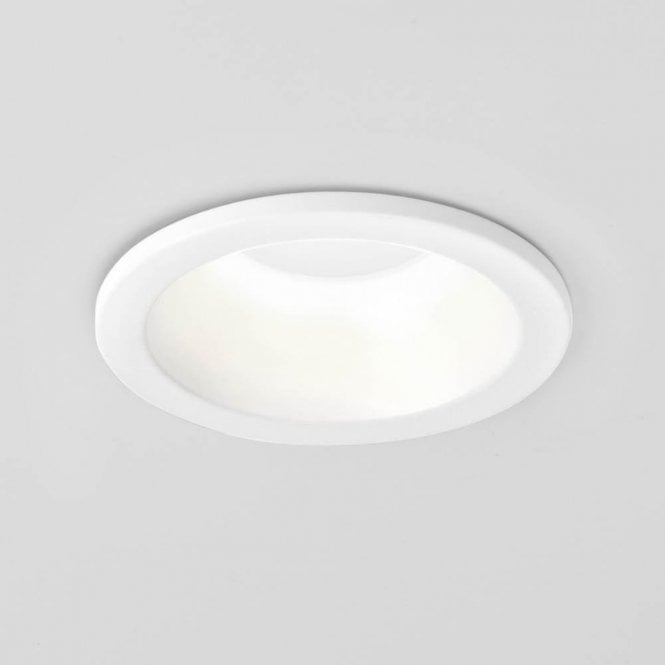 Astro Minima Round Fixed IP65 Recessed Ceiling Downlight White