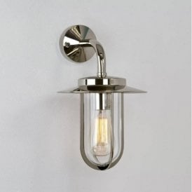 Astro Montparnasse Outdoor Surface Wall Light Polished Nickel