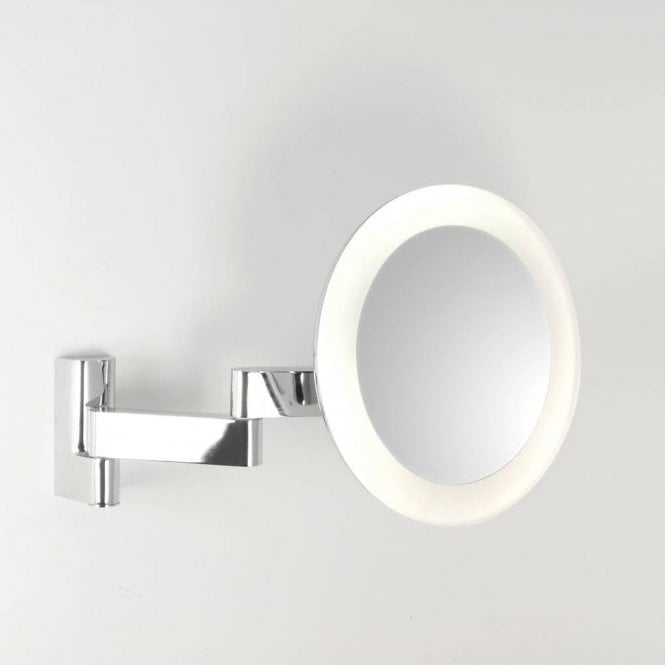 Astro Niimi Round Magnifying Mirror Polished Chrome
