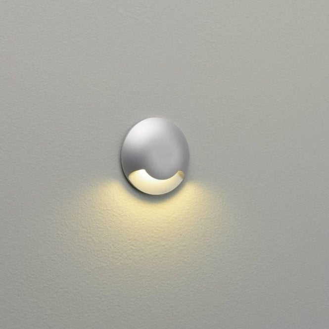 Astro Outdoor Beam One LED Wall Light Matt Silver