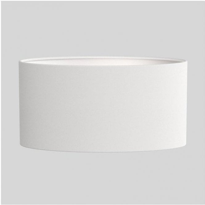 Astro Oval 285 White Fabric Shade