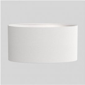 Astro Oval 285 White Fabric Shade