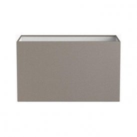Astro Rectangle 285 Oyster Fabric Shade