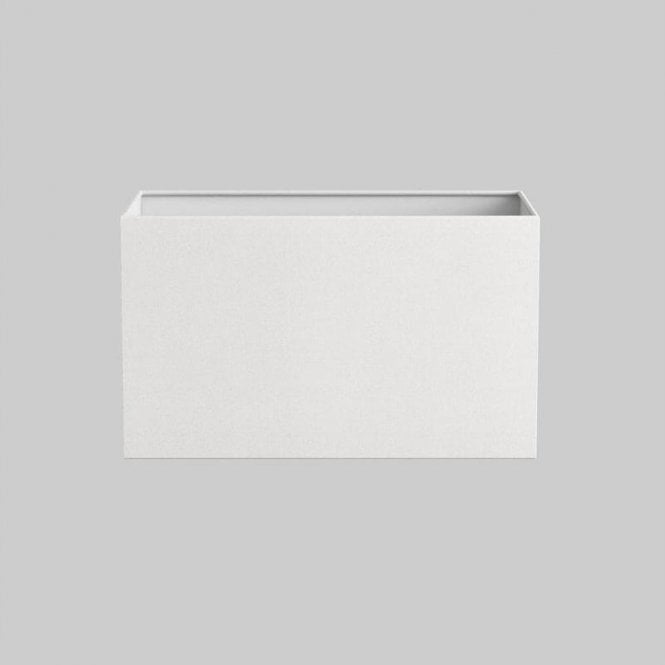 Astro Rectangle 285 White Fabric Shade
