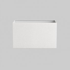 Astro Rectangle 285 White Fabric Shade