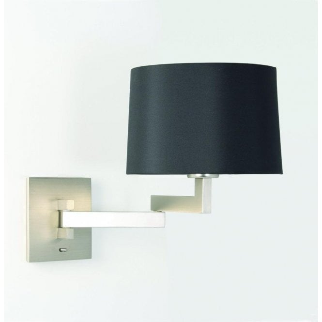 Astro Round Tapered 215 Fabric Black Shade