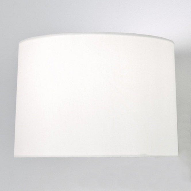 Astro Round Tapered 215 White Fabric Shade