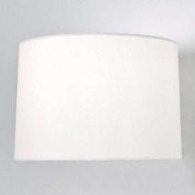 Astro Round Tapered 215 White Fabric Shade