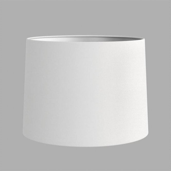 Astro Round Tapered Drum 177 Fabric White Shade
