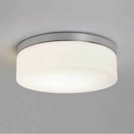 Astro Sabina 280 Round Flush Ceiling Light Polished Chrome