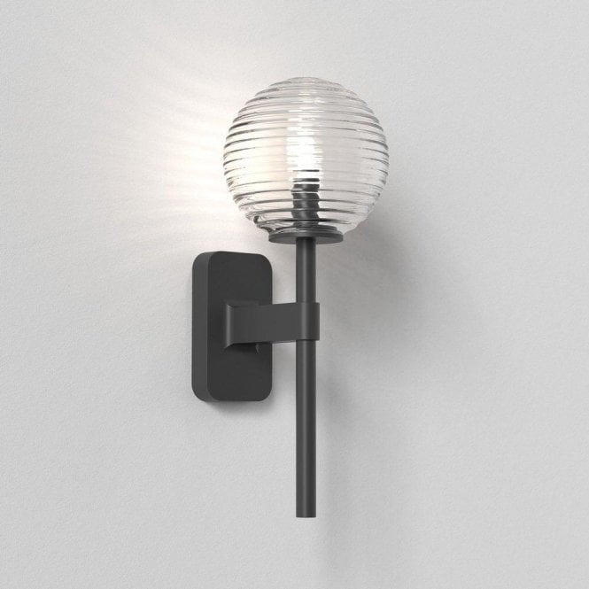 Astro Tacoma Ribbed Glass Shade Clear (Shade Only)
