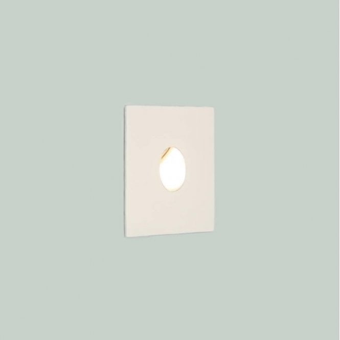 Astro Tango LED 3000K Matt White Stair and Step Recessed Wall Light