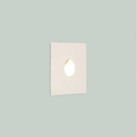 Astro Tango LED 3000K Matt White Stair and Step Recessed Wall Light