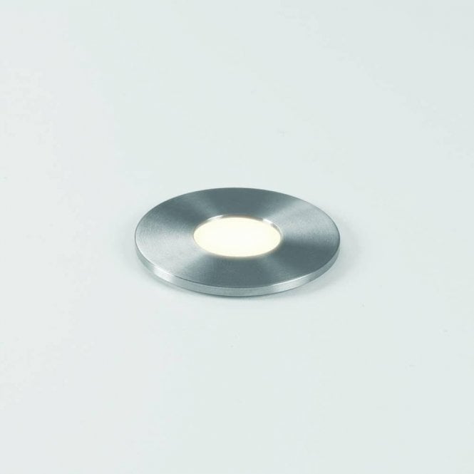 Astro Terra 28 Round LED Walkover Ground Light Stainless Steel IP65