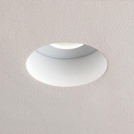 Astro Trimless Round GU10 Downlight Matt White