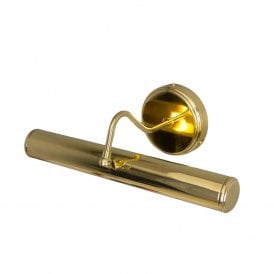 Belfast Picture Light, Satin Brass