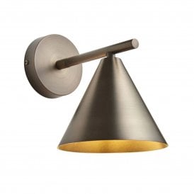 Cape Wall Light, Warm Antique Bronze