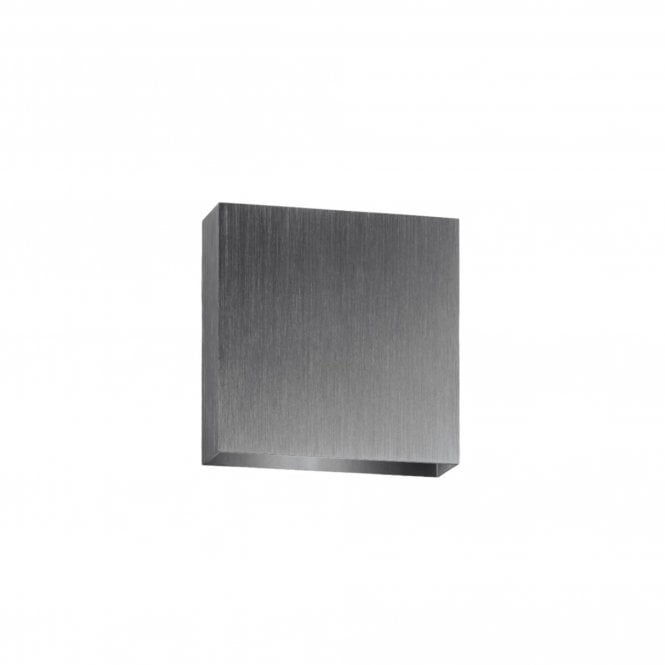 Compact Up/Down Titanium Wall Light
