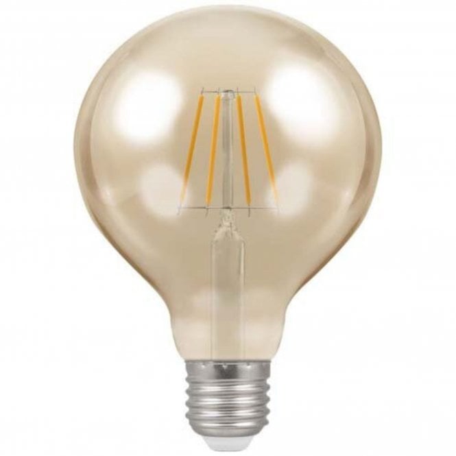 Crompton Globe LED G95 Antique Bronze Filament 5W Bulb