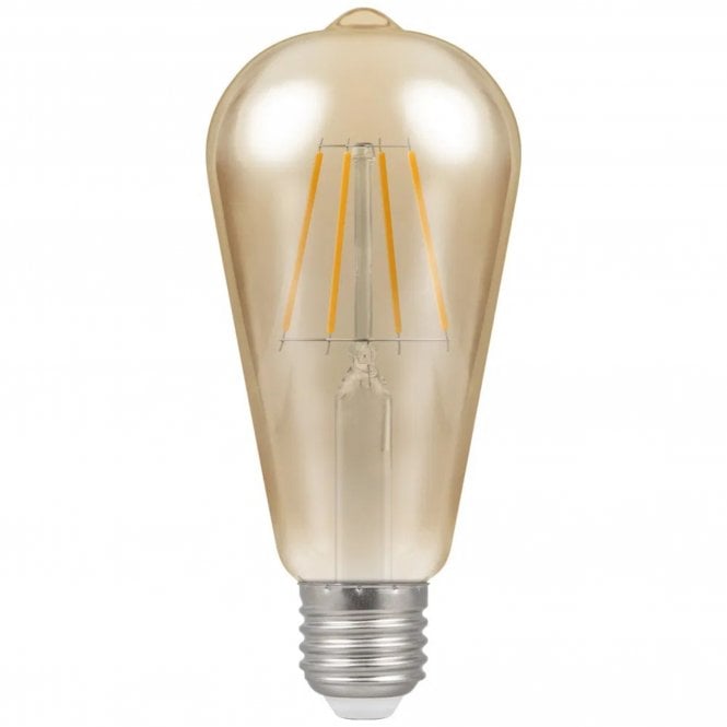 Crompton LED ST64 Antique Bronze Filament 5W Bulb