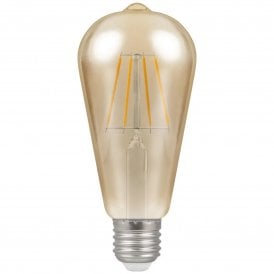 Crompton LED ST64 Antique Bronze Filament 5W Bulb